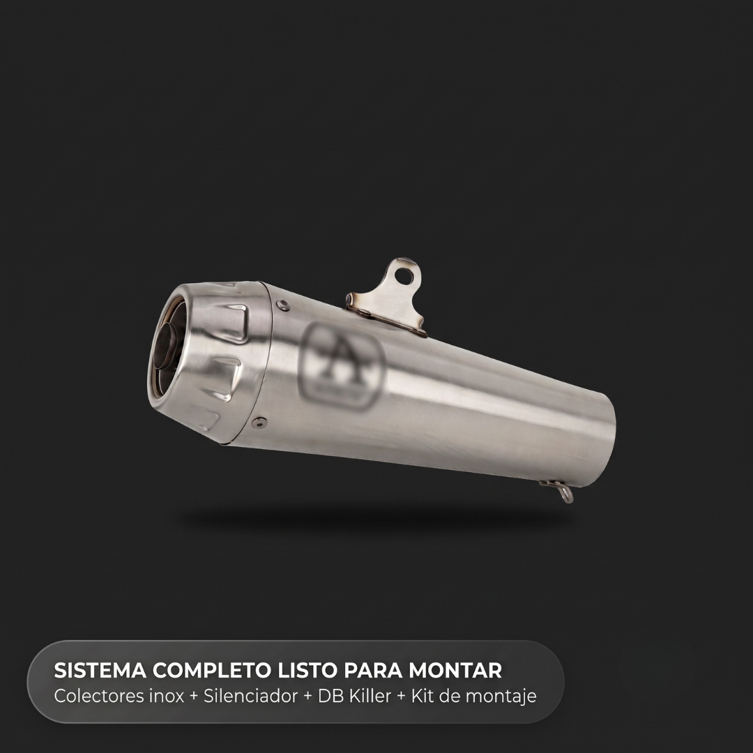 Escape completo Yamaha MT-07 2014-2026