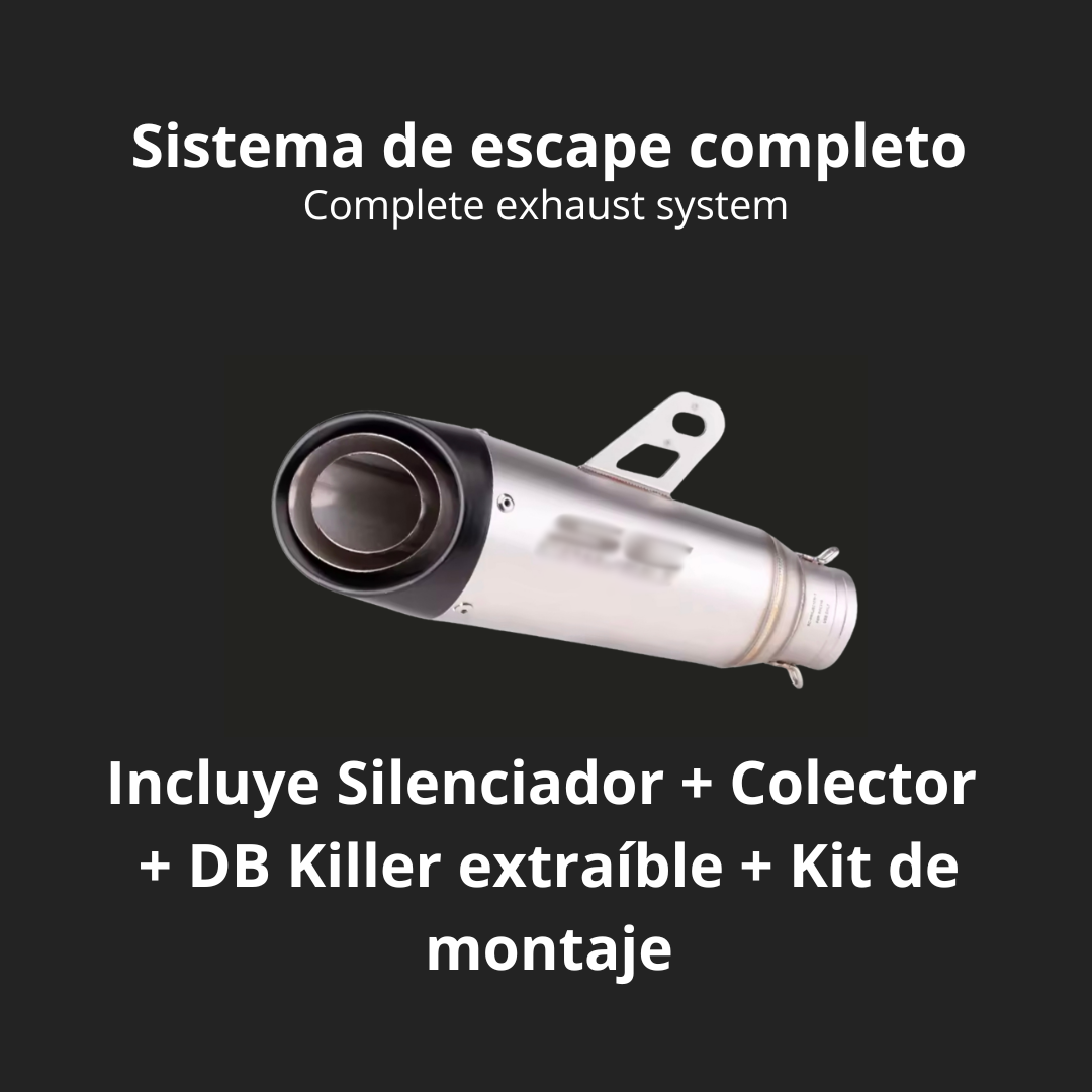 Escape completo Yamaha MT-09 (2014-2026)