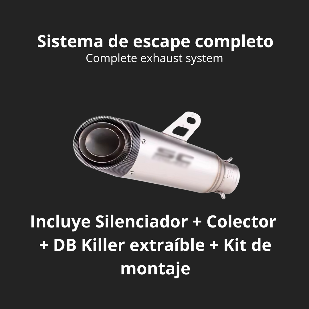 Escape completo Yamaha MT-09 (2014-2026)