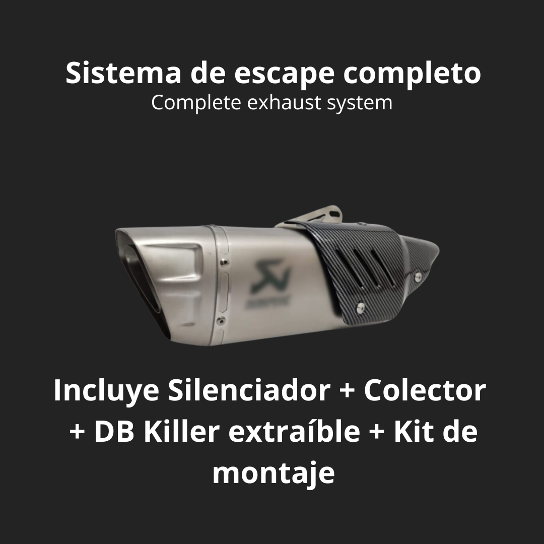 Escape completo Yamaha MT-09 (2014-2026)