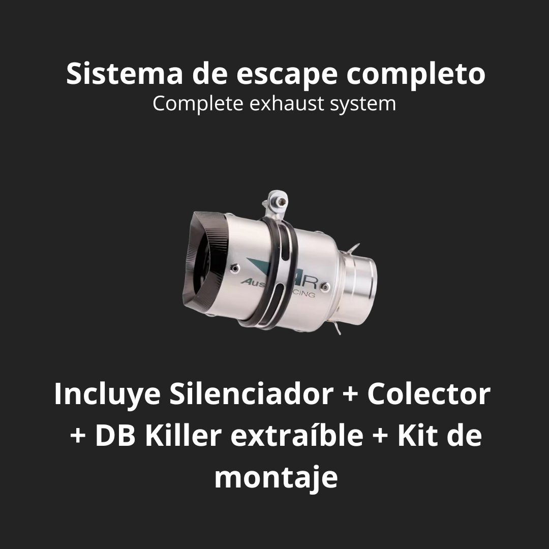 Escape completo Yamaha MT-09 (2014-2026)