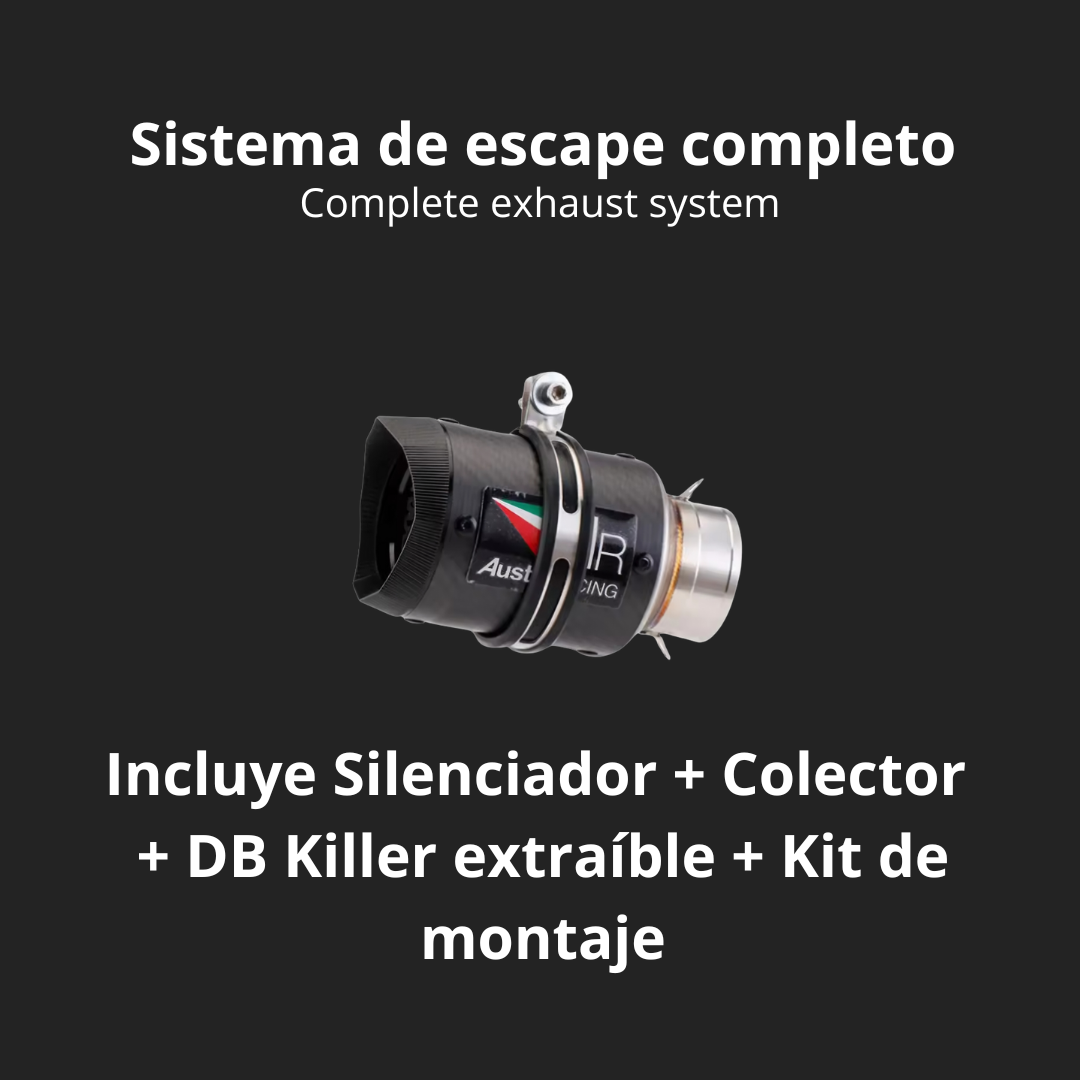 Escape completo Yamaha MT-09 (2014-2026)